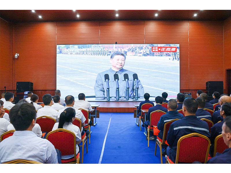 9.3閱兵刷屏｜全體礦山人以這樣的方式，向祖國(guó)致敬！